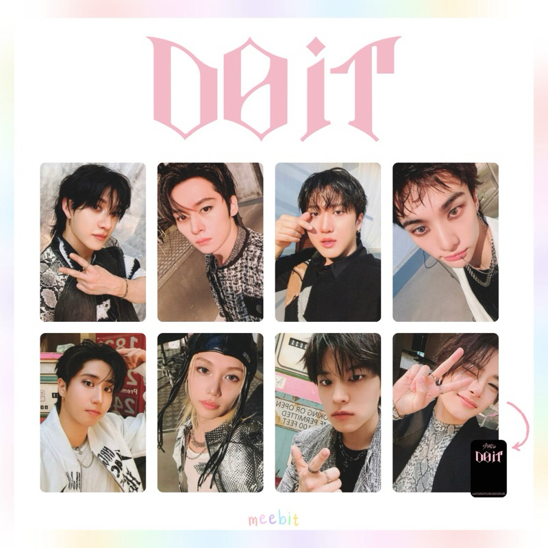 Photocards Stray Kids DO IT - Kit Fanmade OT8 SKZ Lomo Kpop
