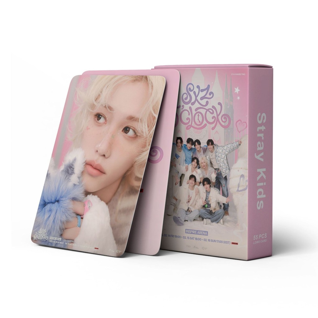Kpop 55 Pçs/Set Stray Kids Lomo Cartões Meninos Photocards Straykids Cartão Fotográfico Postal Para Coleção De Fãs