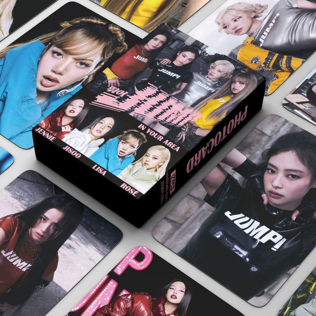 127 Pçs/Set KPOP Ídolo blackpink JUMP LOMO Cartão Série Cartões Postais Para Fãs JISOO JENNIE LISA ROSE