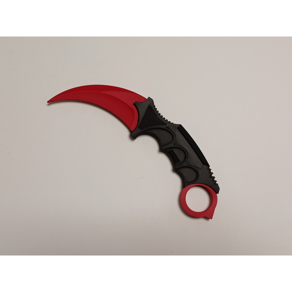 Faca Karambit CS2 Counter Strike Karambit Knife de Plastico