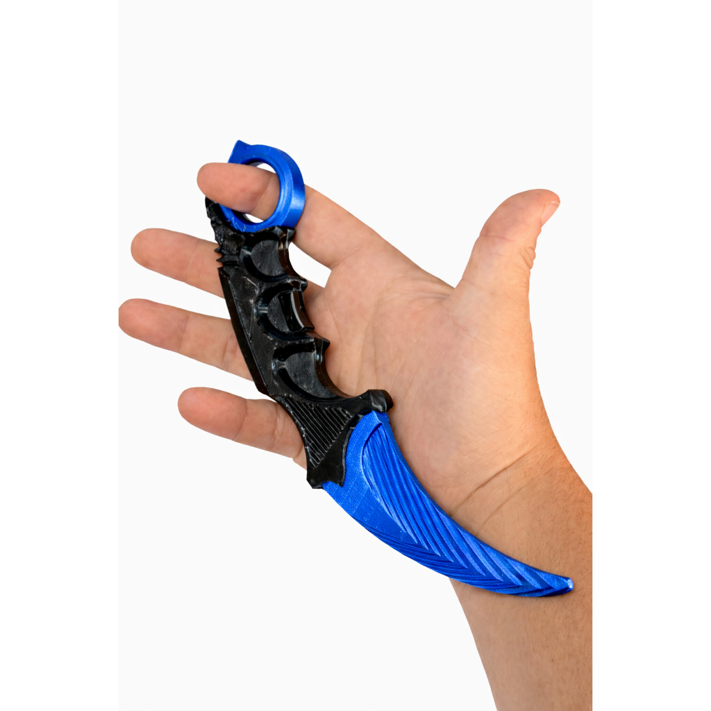 Karambit Cs2 Csgo Varias Cores Decoraçao Pc Setup Treino Sem Corte Premium Para Treino