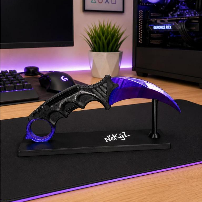 Karambit CS2 Replica Safira