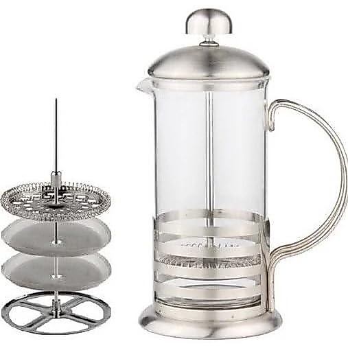 Cafeteira Prensa Francesa Vidro e Inox 350ml