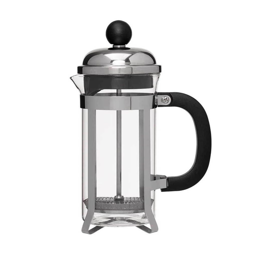 Cafeteira Prensa Francesa de vidro e INOX 350 Ml Café