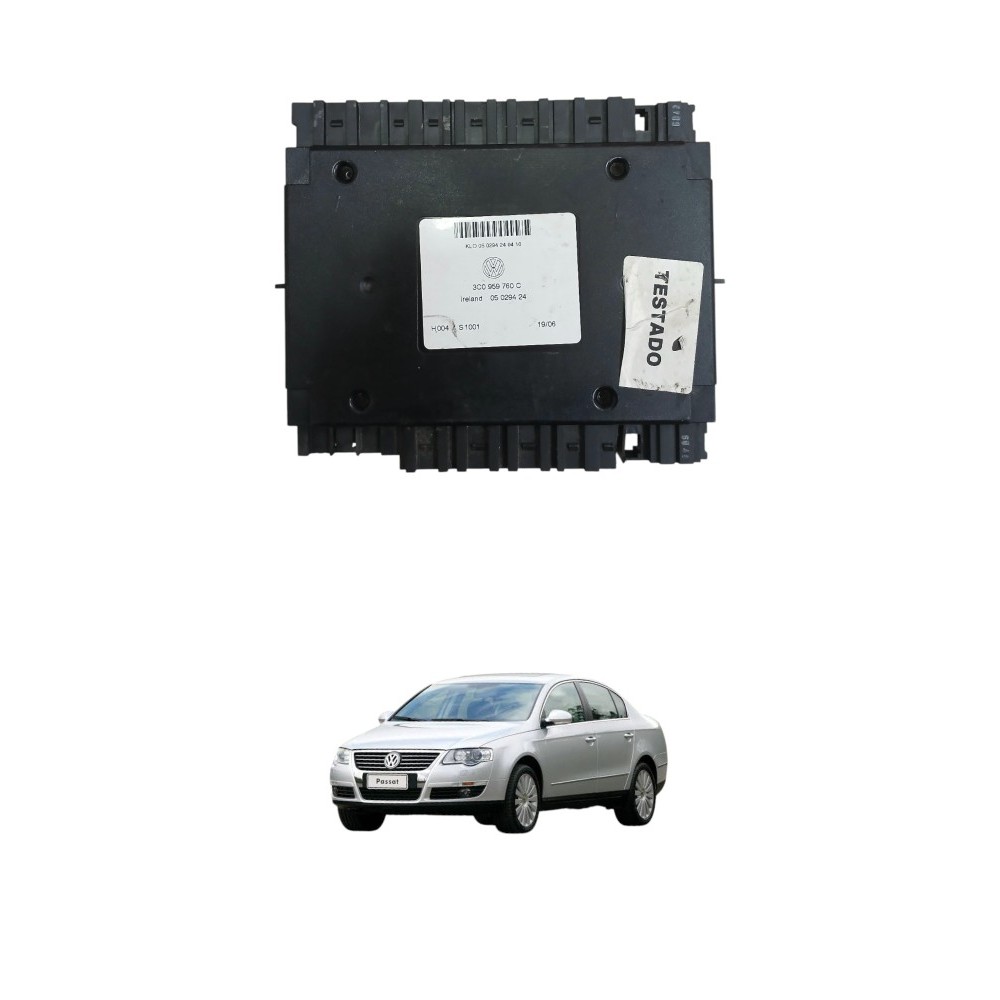 Módulo Conforto Volkswagen Passat Tsi 2007 A 2015 3c0959760c
