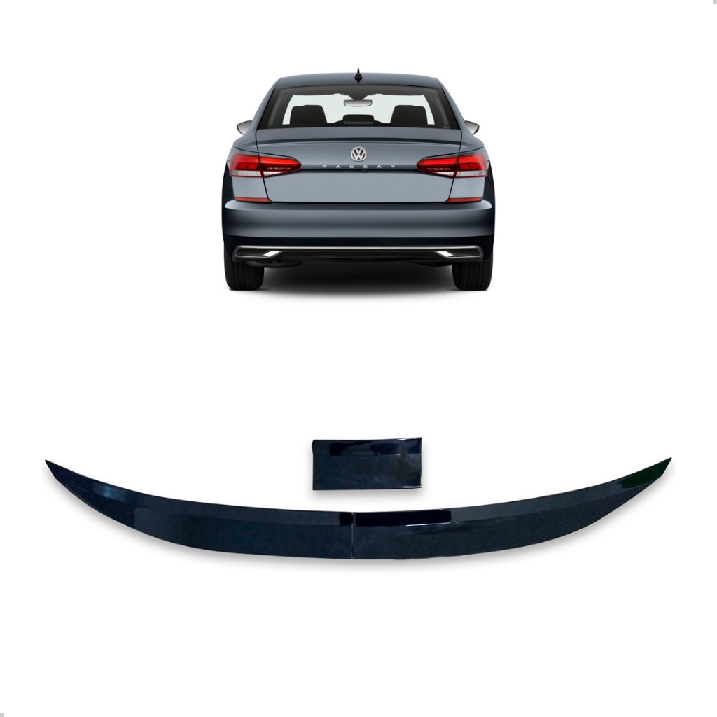 Aerofólio Para Passat 2006 2007 2008 2009 2010 2011 2012 2013 2014 2015 2016 2017 2018 19 A 2022 Black Piano Autocolante