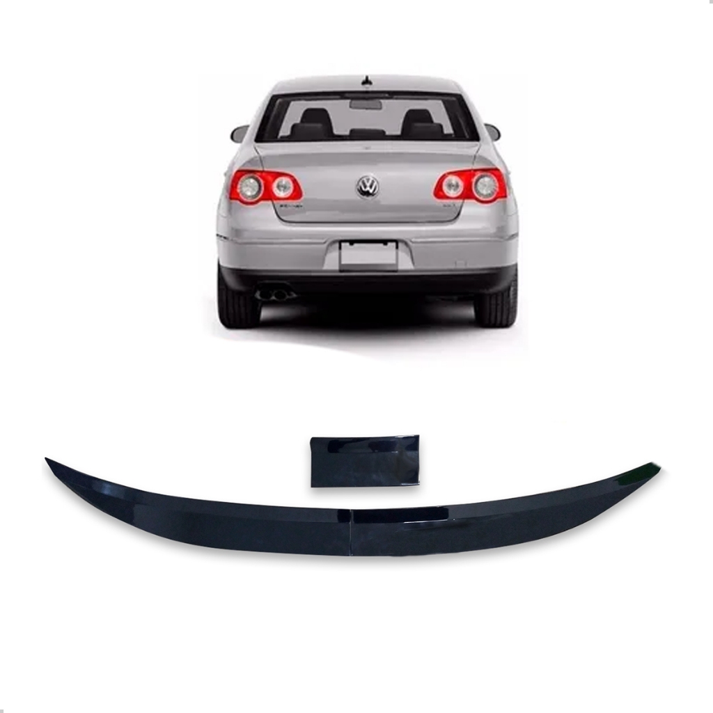 Aerofólio Para Passat 2006 2007 2008 2009 2010 2011 2012 2013 2014 2015 2016 2017 2018  A 2022 Black Piano Autocolante