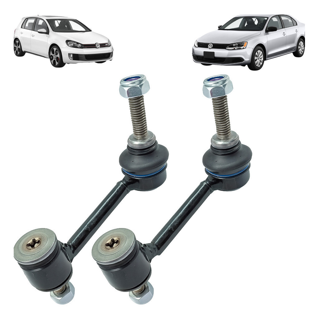 Par Bieleta Traseira Jetta Passat Tiguan Golf 2003 2006 2007 2008 2009 2010 2011 2012 2013 2014 2015