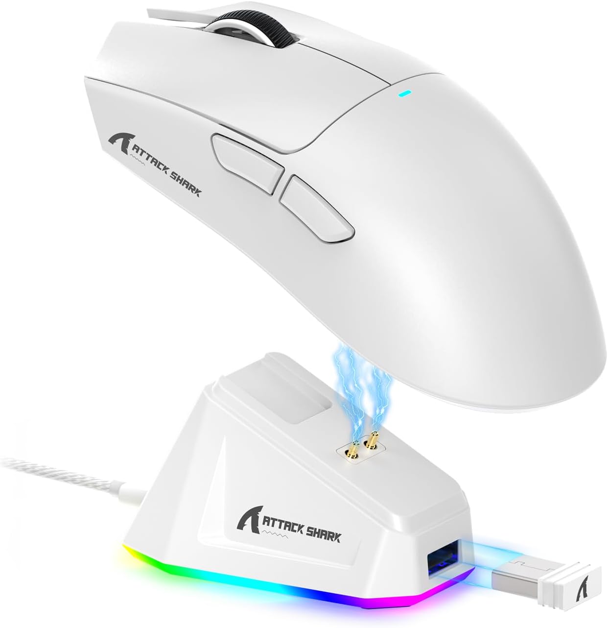 Mouse Gaming com Fio ATTACK SHARK X11, PAW3311, para PC e Laptop, ideal para jogos