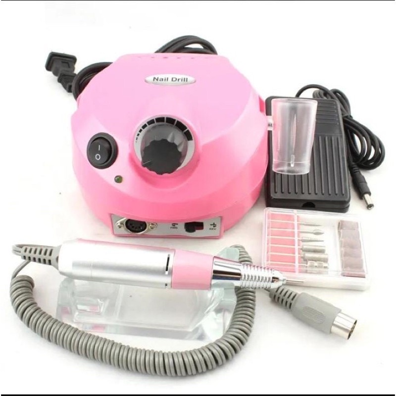 Lixadeira Porquinho Lixa Motor Unha Elétrica Manicure Profissional Bivolt
