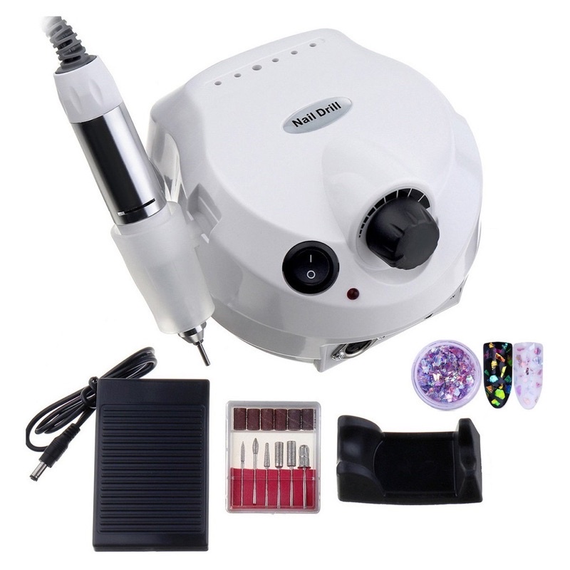 Lixadeira Porquinho  35.000RPM Lixa Motor Unha Elétrica Profissional Bivolt