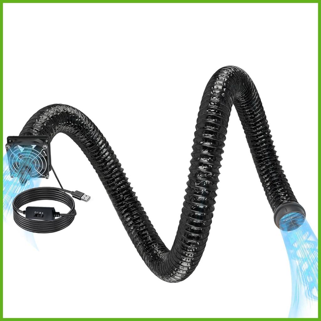 Extensor De Ventilação AC Para Banco Traseiro , Tubo De Ar Condicionado Extensível Com Ventilador USB , Assento Copo De