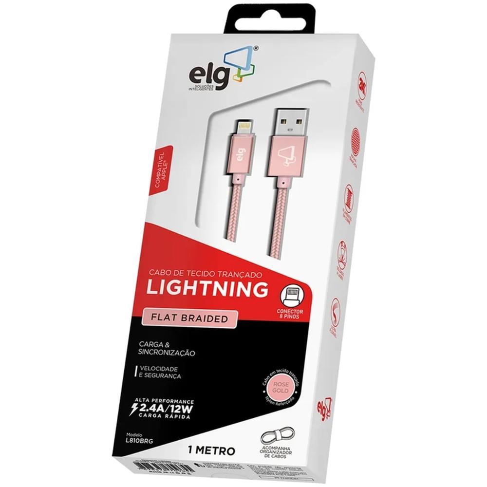 CABO ELG LIGHTNING FLAT L810BRG IPHONE 1 METRO