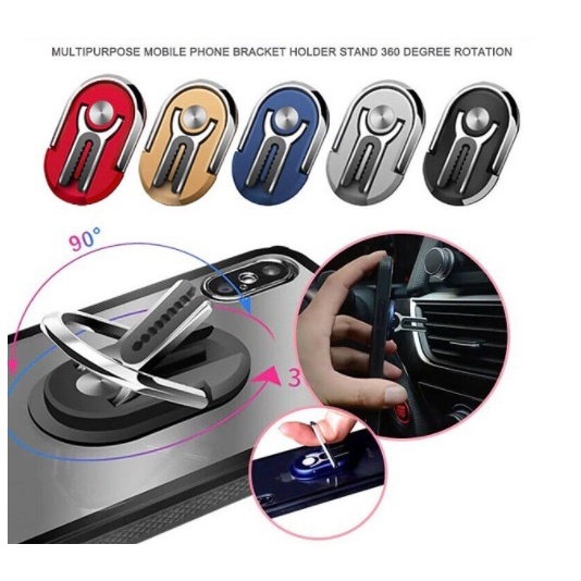Suporte Universal Multiuso para Celular / Suporte para carro Saída de Ar Rotação 360 New Arrivals
