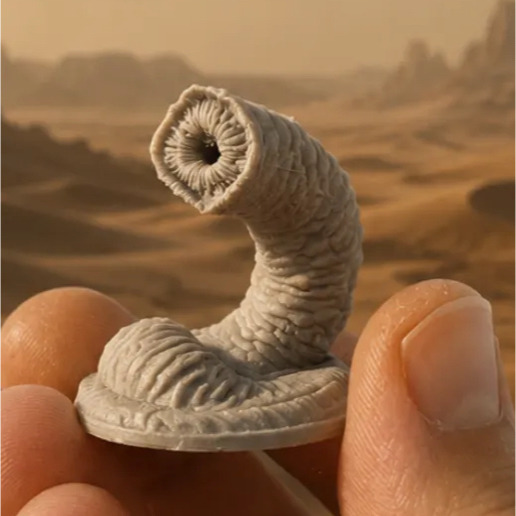 Miniatura do Verme da Areia Shai Hulud Duna Império Duna