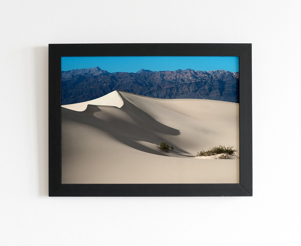 Quadro Art Dunas De Areia Branca Em Vale Da Morte.