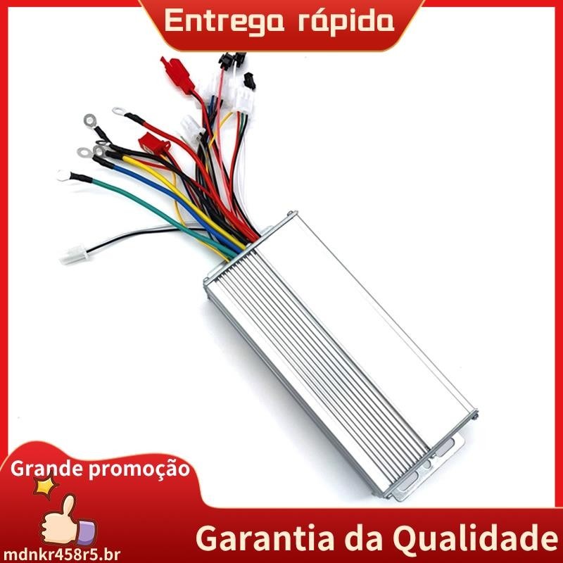 48V 60V 64V 800W Controlador De Motor Hub Prateado 15Mos MAX 35A Para Motocicleta Elétrica E-Scooter Bldc mdnkr458r5 . br