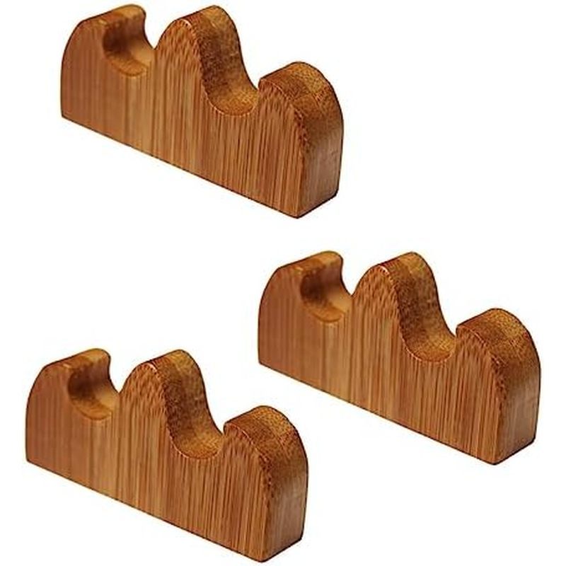 jojofuny 9pcs Vintage Brush Pen Rest Stand for Chinese Calligraphy Elegant Pen Holder Design Artistic Desktop Decor for