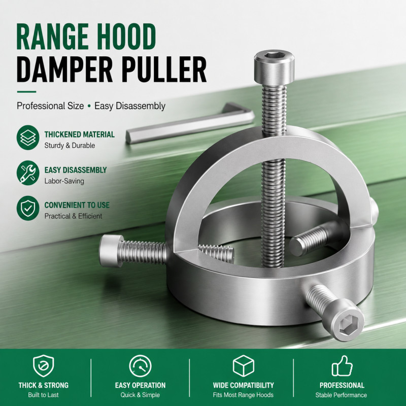Range Hood Fan Blade Puller Tool, Turbo Impeller Remover for Kitchen Extractor Fan Maintenance