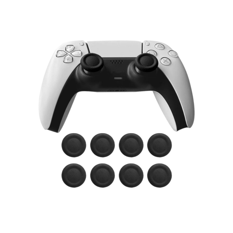 6PCS Tampa de Substituição do Controlador para PS4/PS5 Gampad Joystick Thumbstick Tampa de Aderência Peças de Reparo