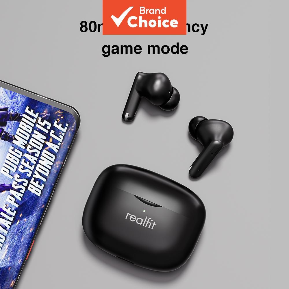 Realfit F3 Fones De Ouvido TWS 38dB Com Cancelamento De Ruído 360 Áudio Espacial Rich Bass Esportivos À Prova D'água HiF