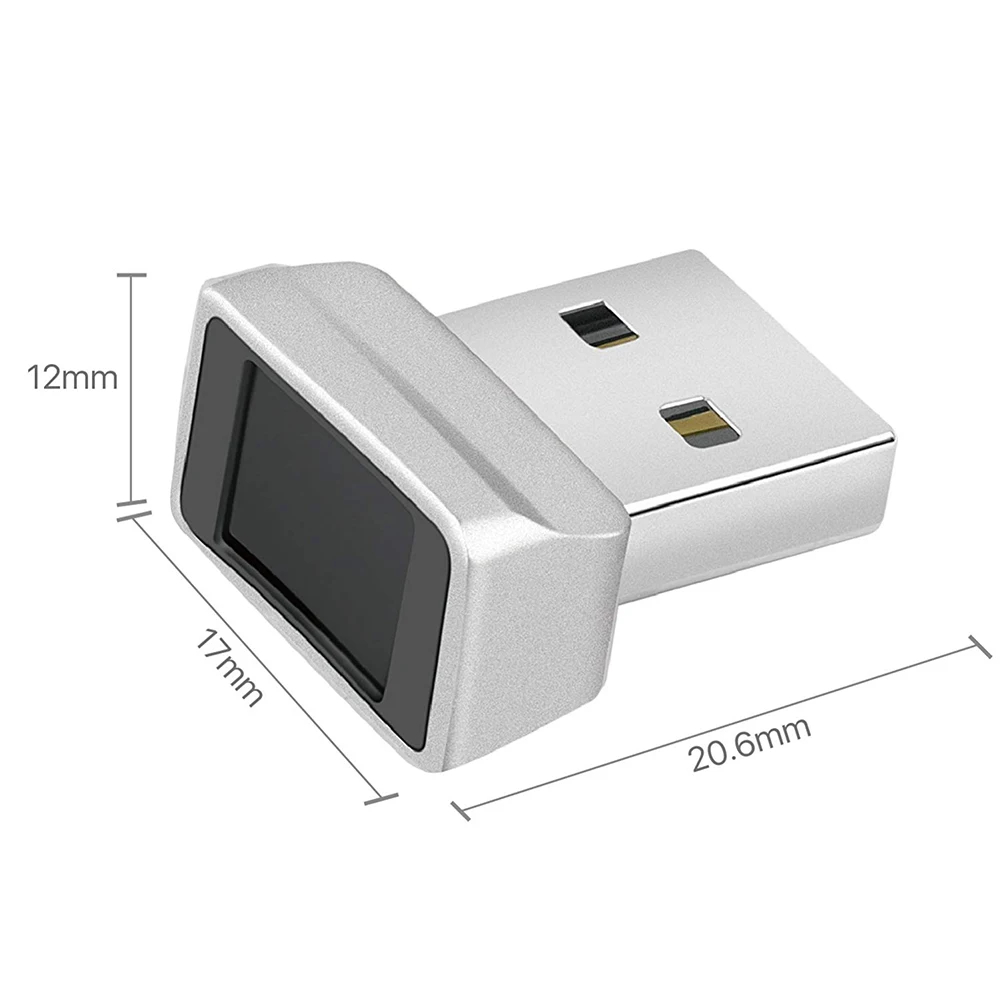 MÓDULO LEITOR DE IMPRESSÃO DIGITAL USB PARA WINDOWS 7 8 10 11 HELLO, SCANNER BIOMÉTRICO CADEADO PARA LAPTOPS PC MÓDULO D