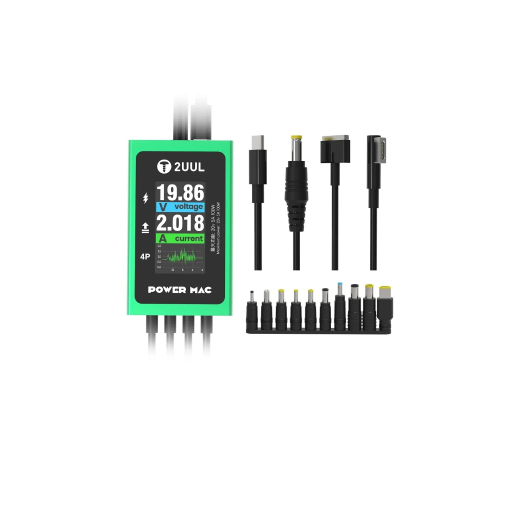 Cabo de alimentação digital 2UUL PW08 POWER MAC para reparo de PCs, laptops e tablets