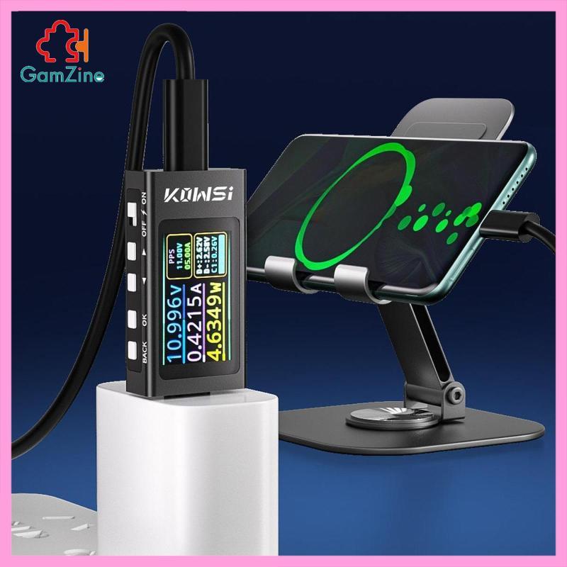 [lzdxwcke2] Testador Rápido USB-C , Amperímetro Digital Confiável , Display , Ideal Para DC 4-30V , Telefones E Laptops