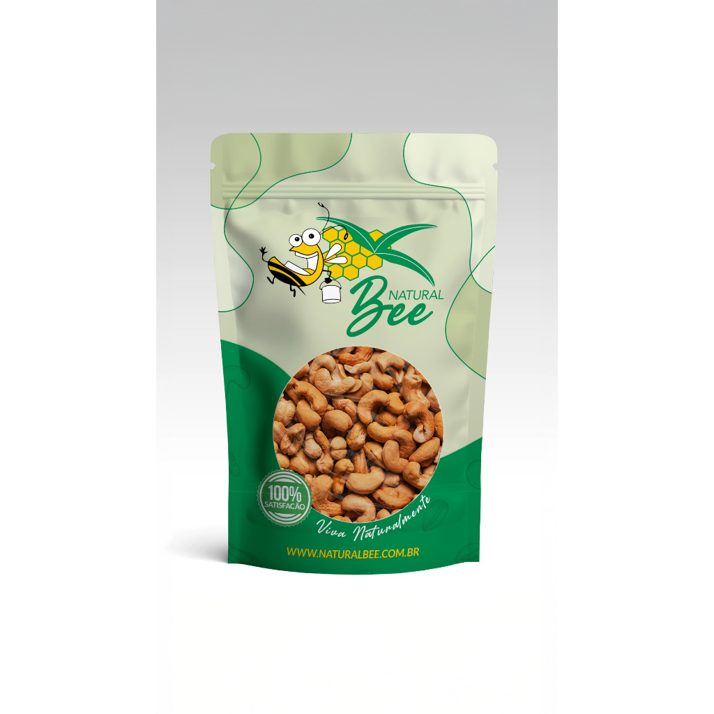 Castanha de Caju W1 1kg Com Sal e Sem Sal Inteira Premium