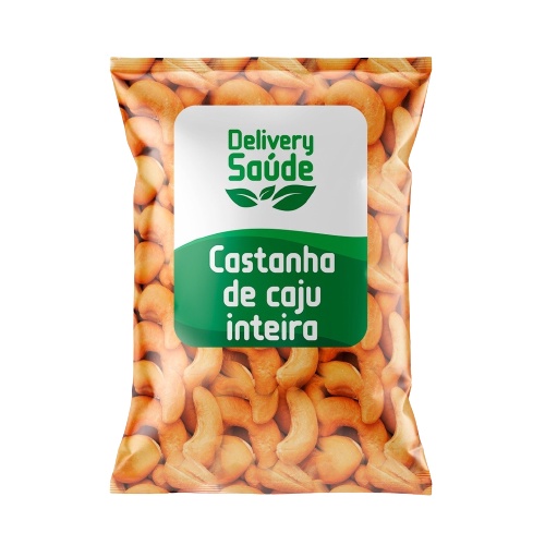 Castanha de Caju Inteira Com ou Sem Sal - PREMIUM DeliverySaúde