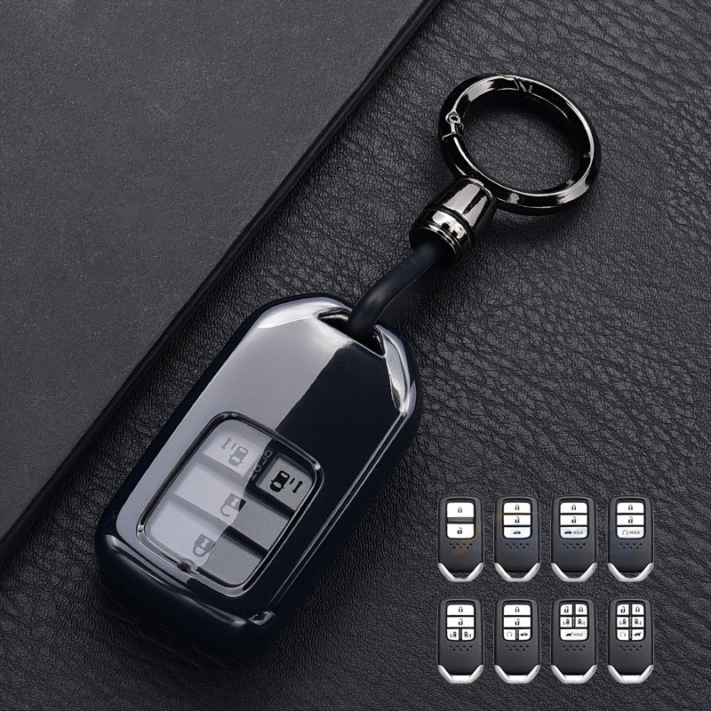 Adequado Para Capas De Chaves De Carro HONDA , Civic , Accord , CR-V , Pilot , Ridgeline , Odyssey , Passport , HR XR FI