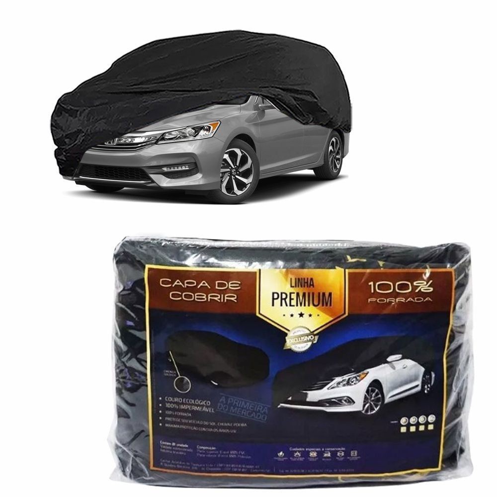 Capa Couro cobrir Honda Accord Impermeável Forrada (GG311)