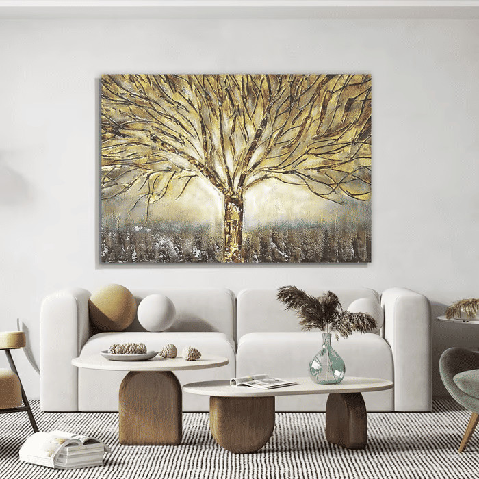 Quadro Decorativo Barcos no Lago Coloridos 60x90 Tela Canvas Grande Pronto Para Pendurar Sala Quarto