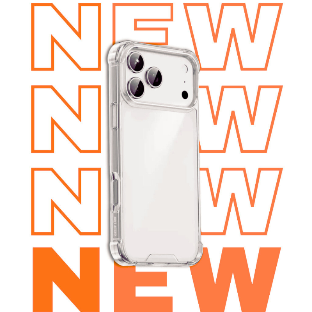 Capa Para Iphone 17 17 Air 17 Pro 17 Pro Max Transparente Capinha em Silicone Flexível