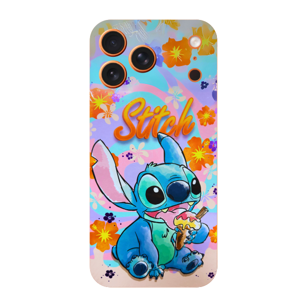 Capinha para iPhone 17 Pro Max Anti Impacto Personalizada - Stitch - Stiti