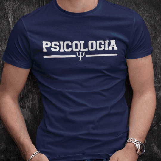 Camiseta Premium 100% Algodão Psicologia Psicóloga Faculdade Moda Profissão Lançamento 2025