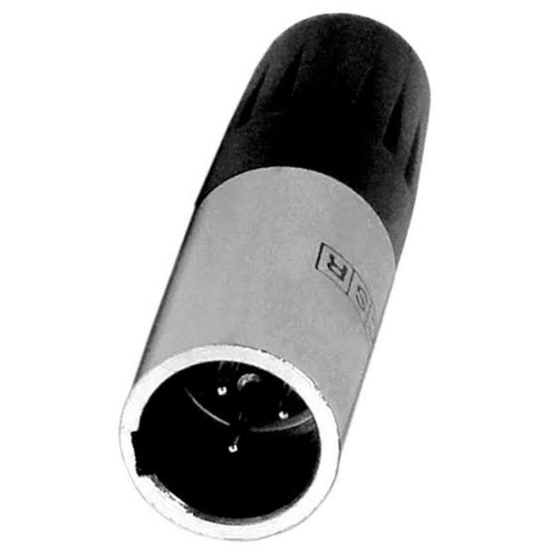 Mini Conector Cannon Xlr Macho CSR 3 pinos modelo 102m