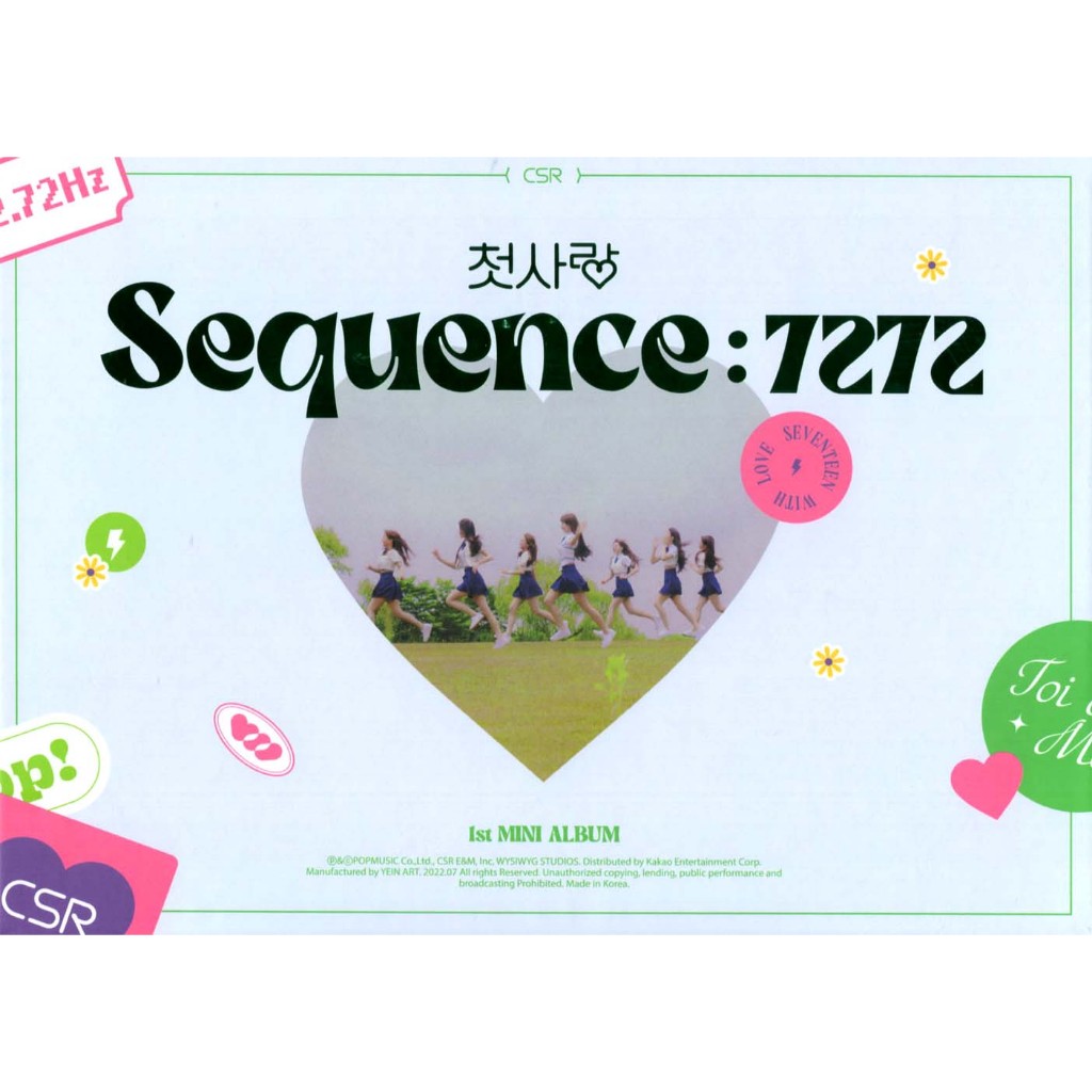 CSR-Sequência : 7272 (1o Mini Álbum) [Selado]