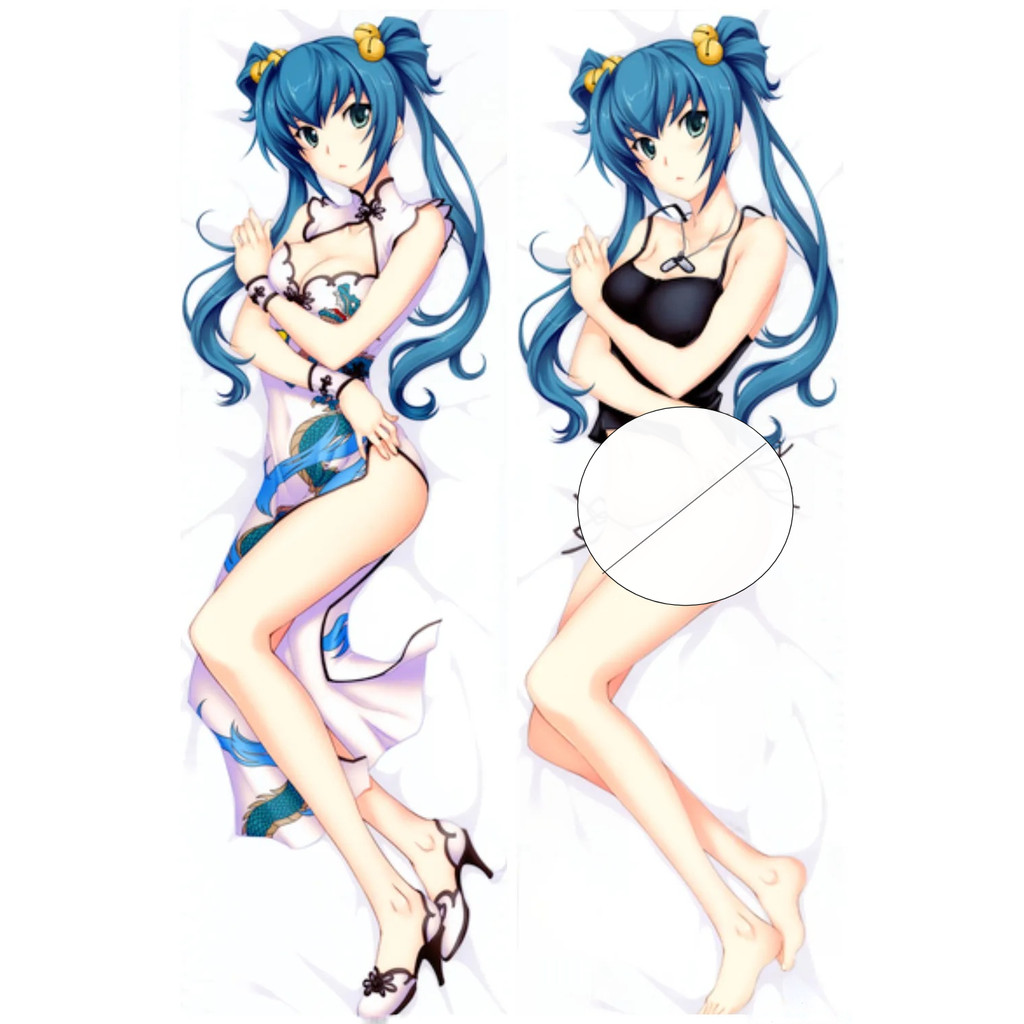 Jogo Muv-Luv Alternativa Total Eclipse Cosplay Dakimakura Abraçando Corpo Fronha Traje Anime Otaku 2 Lados Capa