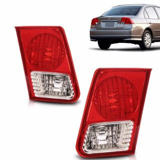 Lanterna Traseira Civic Honda Tampa Porta Malas Bicolor 2003 2004 2005 2006