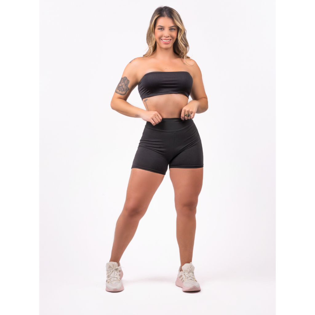 Short Leg Ideal Para Malhar Sem Transparência e Super Confortável