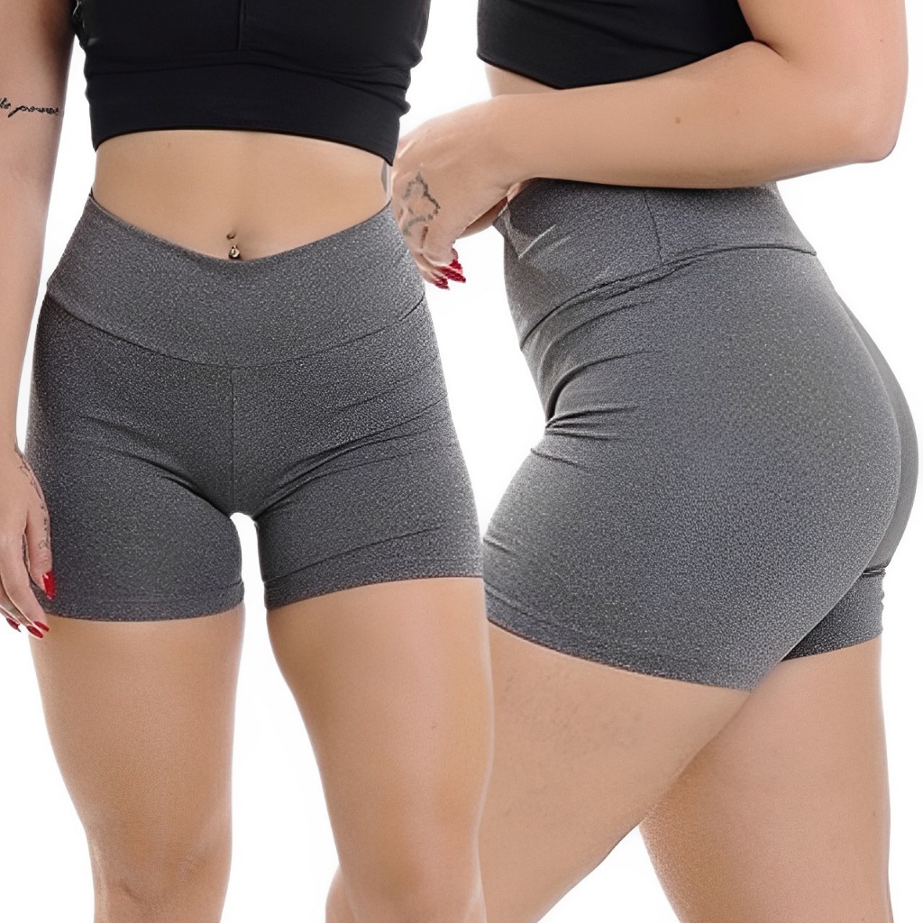 Shorts Legging Fitness Suplex: Harmonia Perfeita entre Conforto e Estilo. Ideal para Malhar e para Looks Descomplicados. Envio Imediato!