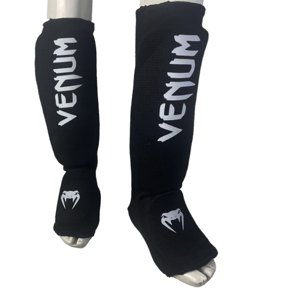 Soft Cotton Leggings Instep Boxing Protector Children Adults Sanda Taekwondo Leggings MMA Ankle Protection E6fV