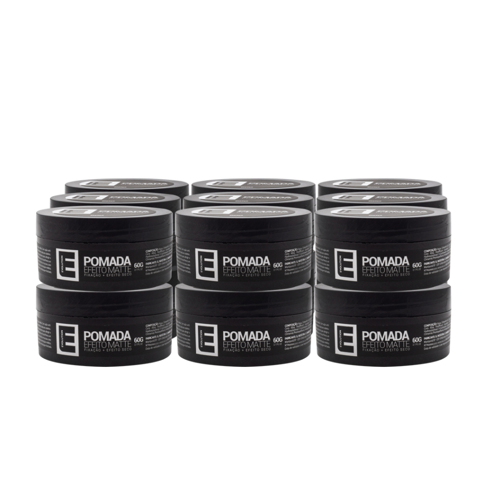24 Uni CERA MODELADORA MATTE EFEITO SECO EVOLUTION BARBER 60GR