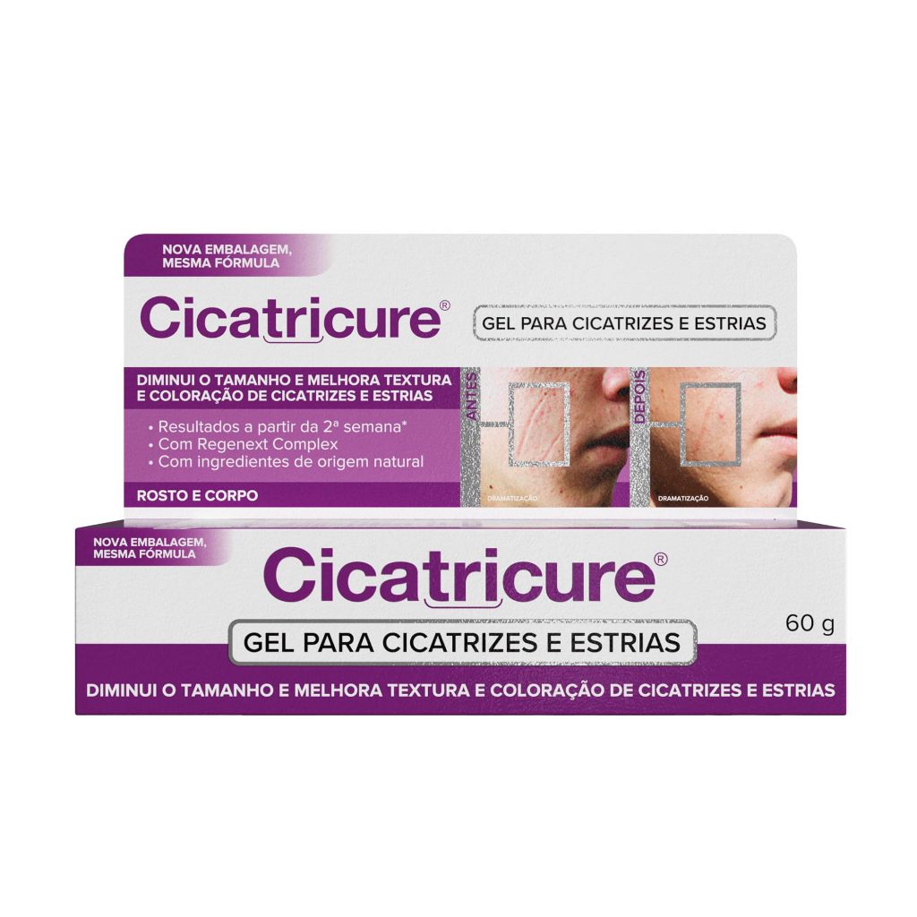 Cicatricure Gel 60grs (Gel para Cicatrizes e Estrias)