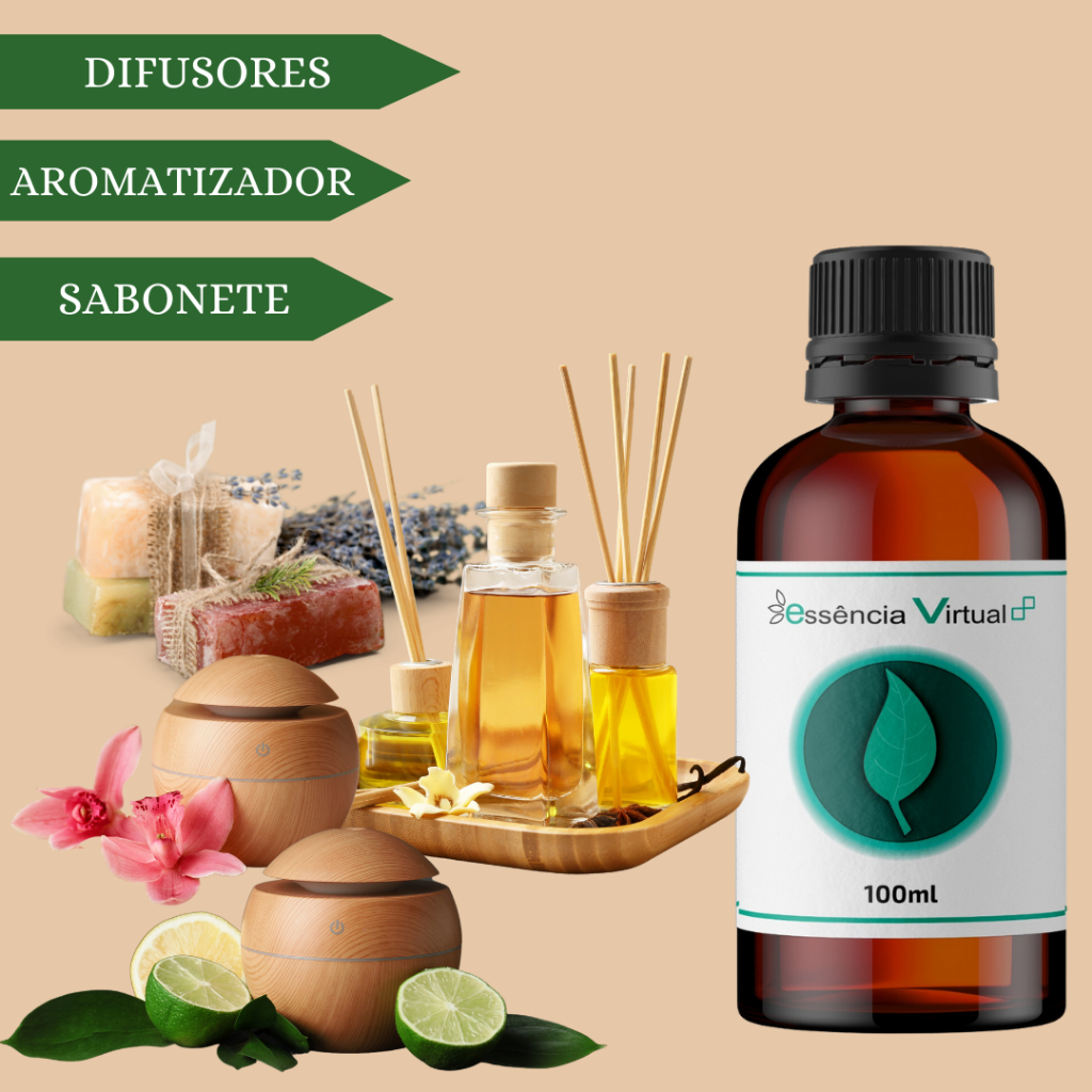 Essência Concentrada - 100ml - Aromatizante Difusor - 1 Unidade