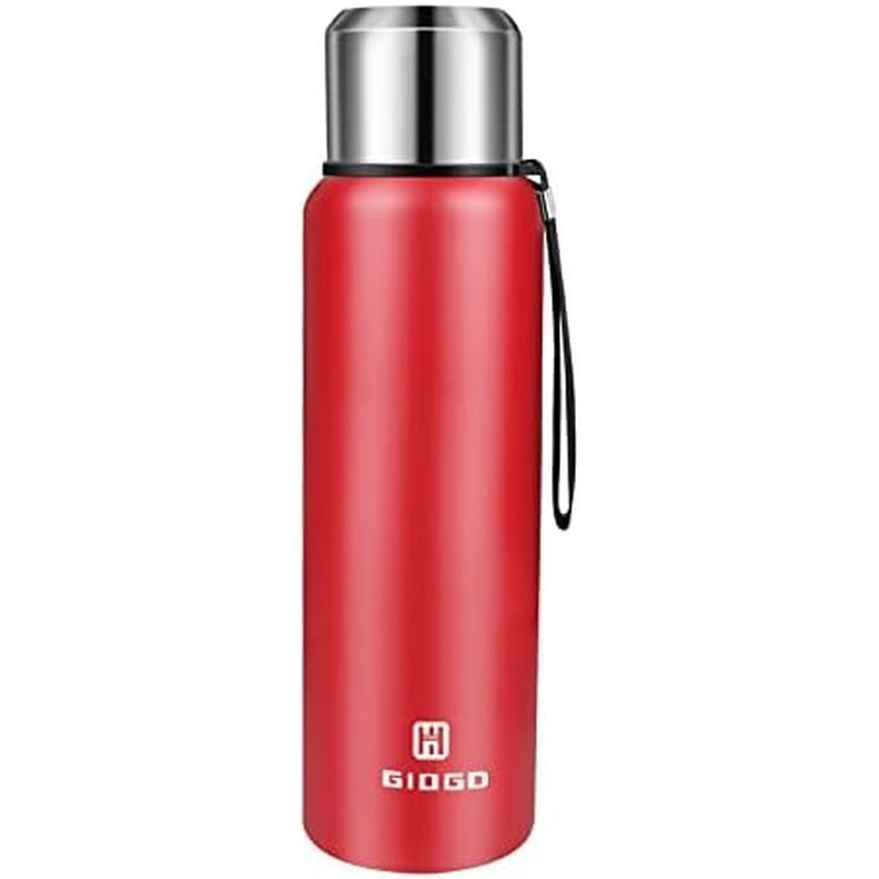 Insulated vacuum Thermo Bottle 500ml/16.9oz with cup Stainless steel coffee bottles for hot and cold drink water flask.(