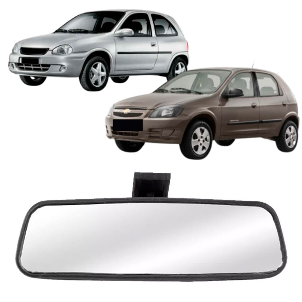 RETROVISOR INTERNO CORSA CELTA CLASSIC 2000 A 2011 UNIVERSAL ENVIO RÁPIDO