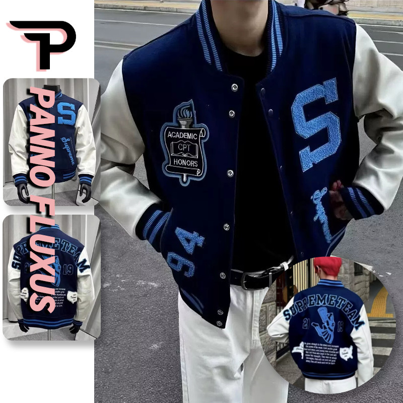 Uniforme De Beisebol Masculino PannoFluxus , Marca Moderna Americana , Estilo Vibe , high street Neutro
