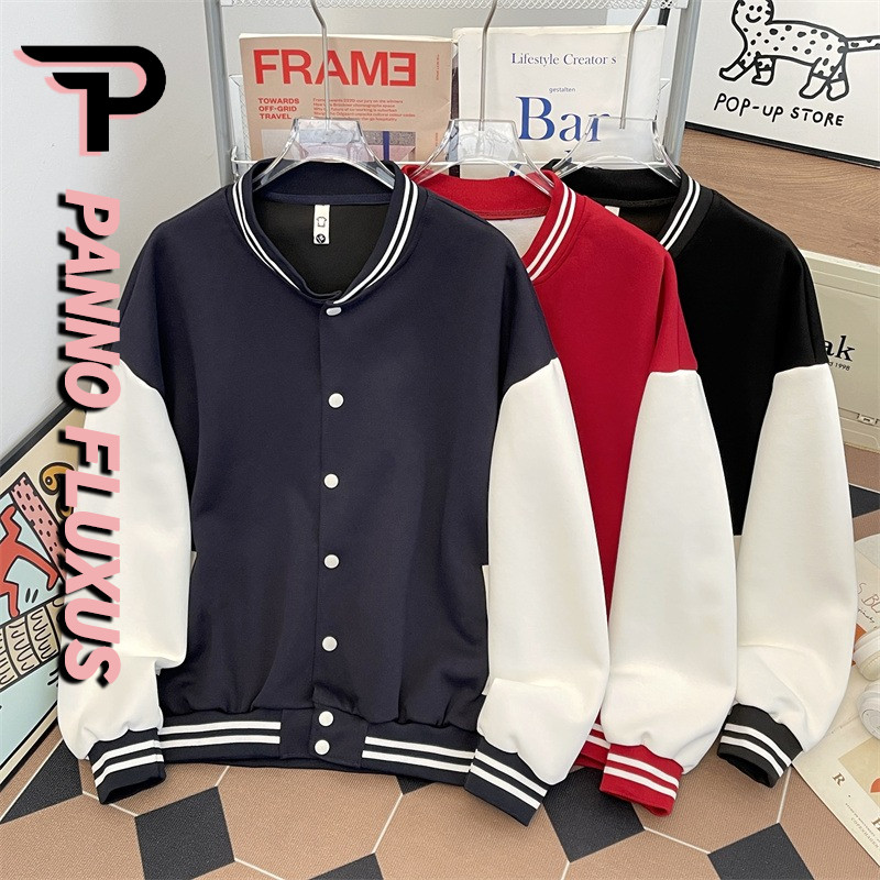 Uniforme De Beisebol Masculino PannoFluxus , Retrô Americano , Minimalista , Unissex , Estilo Esportivo